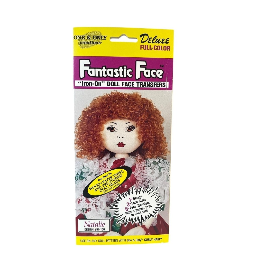 One &‎ Only Creations S1-100 Fantastic Face Doll Face Transfers 14-24" Dolls